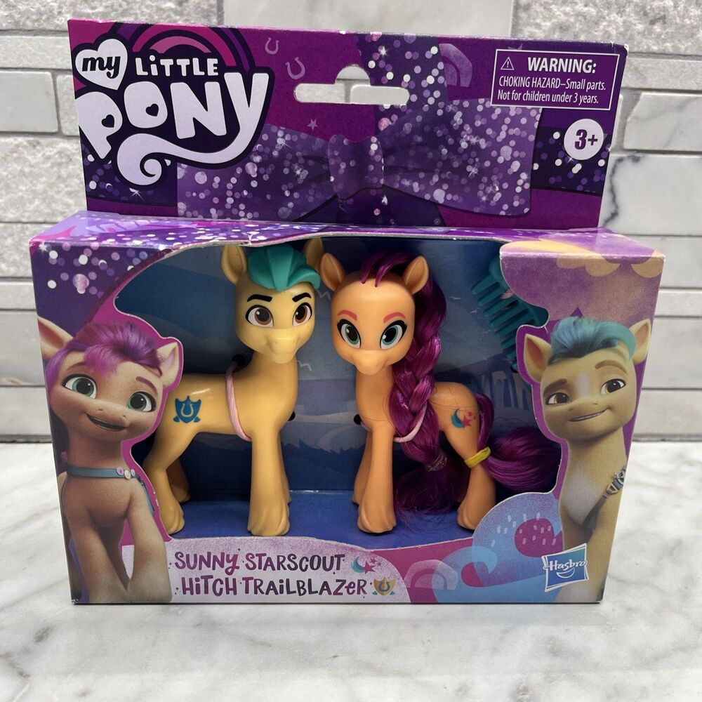 My Little Pony A New Generation Figure Set Sunny Starscout and Hitch Trailblazer